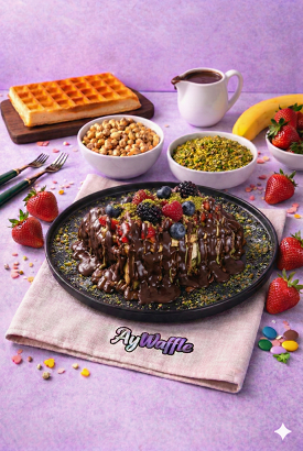 Black waffle